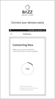 BAZZ Smart Home android App screenshot 0
